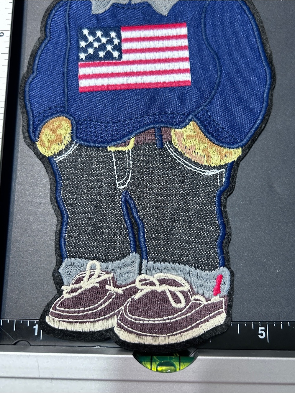 Polo by Ralph Lauren Bear Patch – Navy, Gold, Red, White sew on - Picture 2 of 5